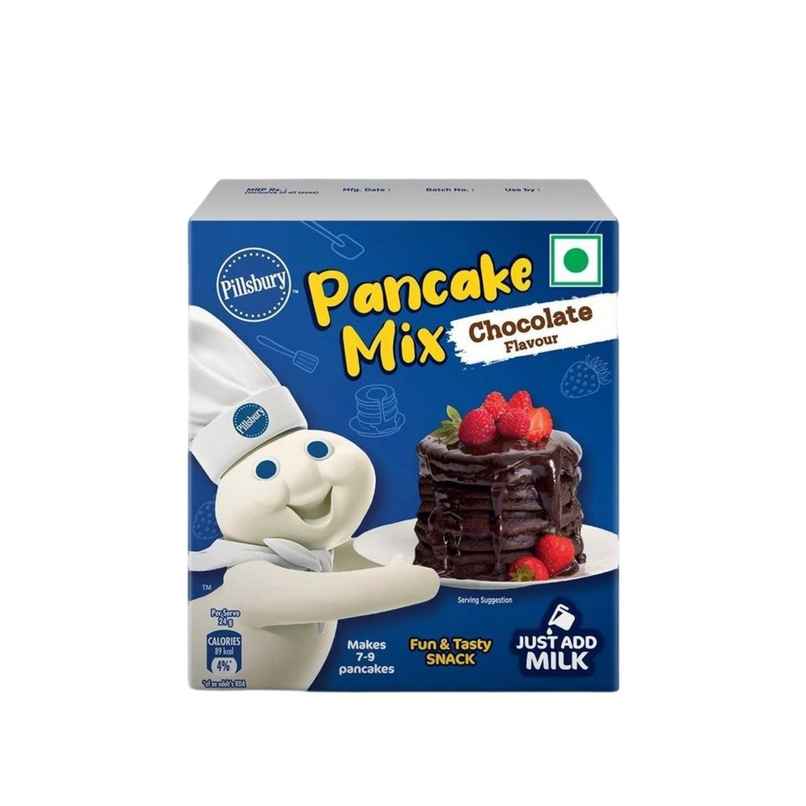 Pillsbury Chocolate Flavour Pancake Mix 2-Minute Pancake Mix For Kids