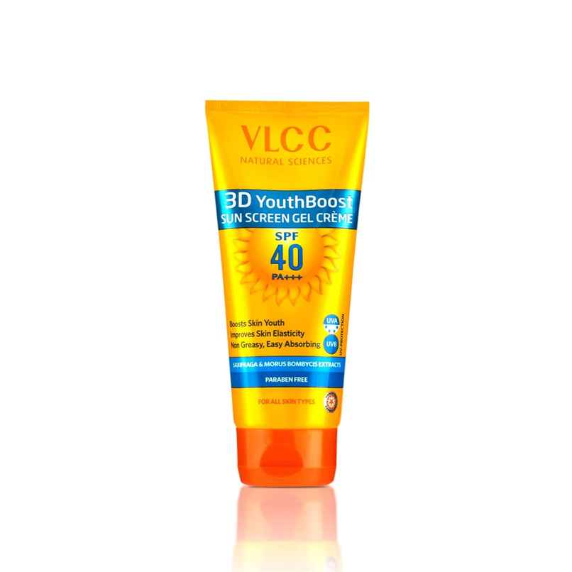 VLCC 3D Youth Boost SPF 40 +++ Sunscreen Gel Cream VLCC 3D Youth Boost SPF 40 +++ Sunscreen Gel Cream