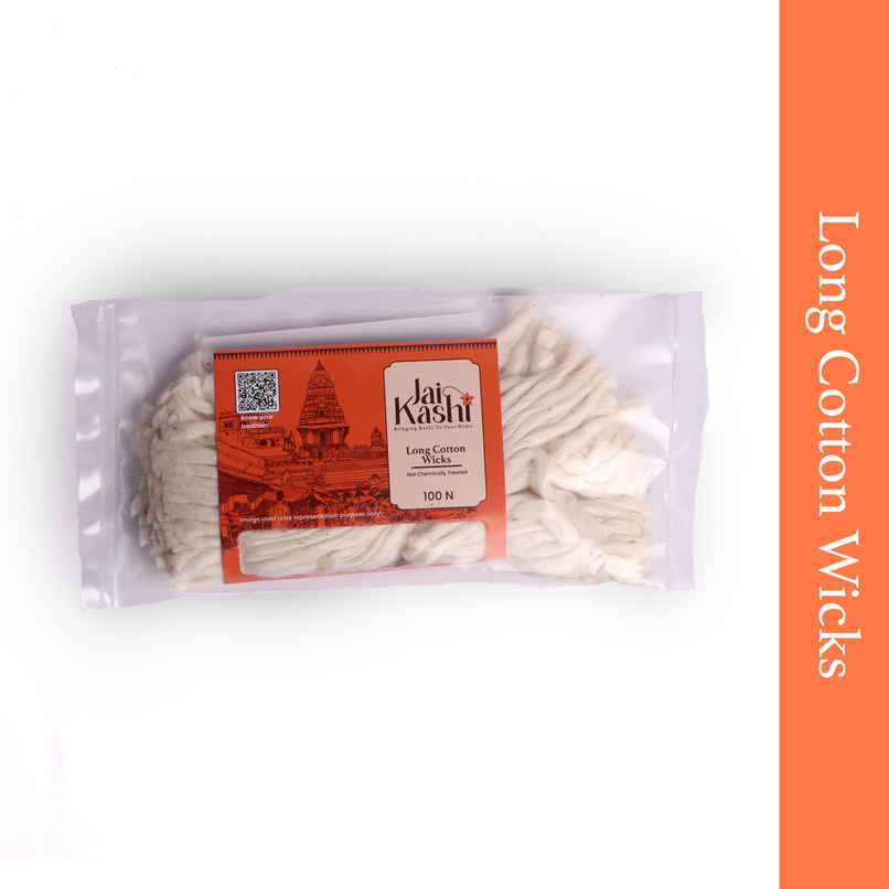 Jai Kashi Long Cotton Wicks Jai Kashi Long Cotton Wicks