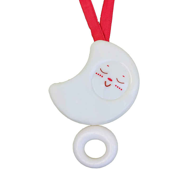 Toyshine Musical Cot Mobile Pull Function Melodious Moon Soothing Sound Sleep Toy For Babies - Moon