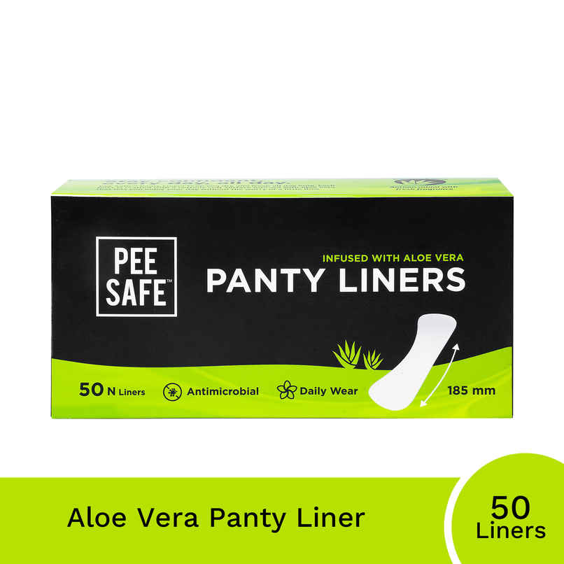 Pee Safe Aloe Vera Panty Liners for Everyday Protection