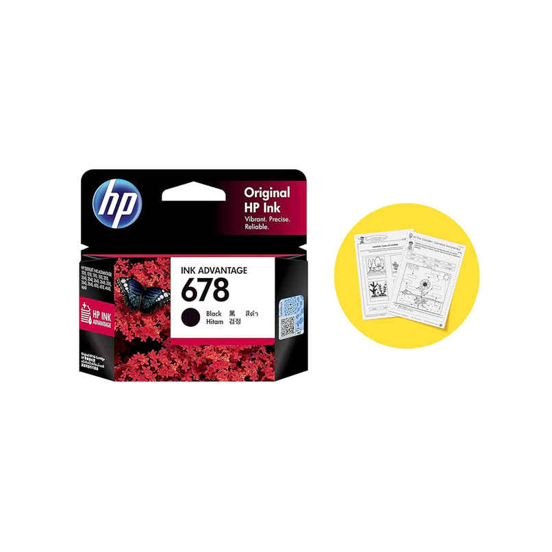 HP 678 Black Ink Cartridge