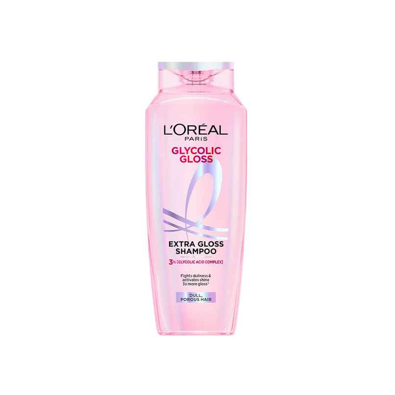 L'Oreal Paris Glycolic Gloss Shampoo | Glycolic Acid for dull hair