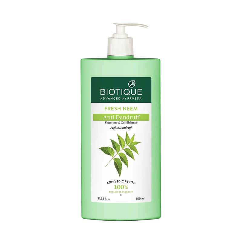 Biotique Fresh Neem Anti Dandruff Shampoo & Conditioner Biotique Fresh Neem Anti Dandruff Shampoo & Conditioner