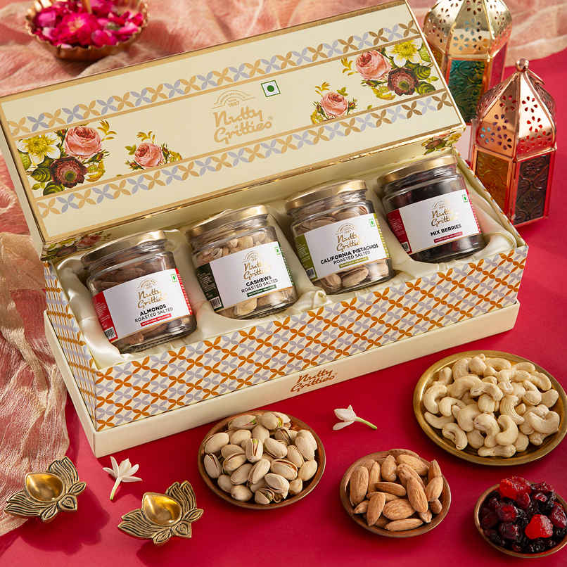 Nutty Gritties Gold Collection Dry Fruits Gift Box