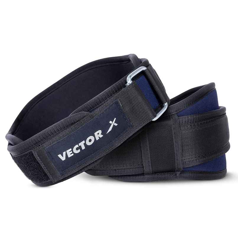 Vector X Go Fit Gym Belt | Large | Quick Locking Weight Lifting Belt 6 Inch | Assorted