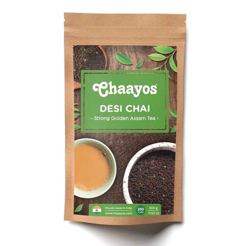 Chaayos Strong Golden Premium Assam Black Tea Chaayos Strong Golden Premium Assam Black Tea