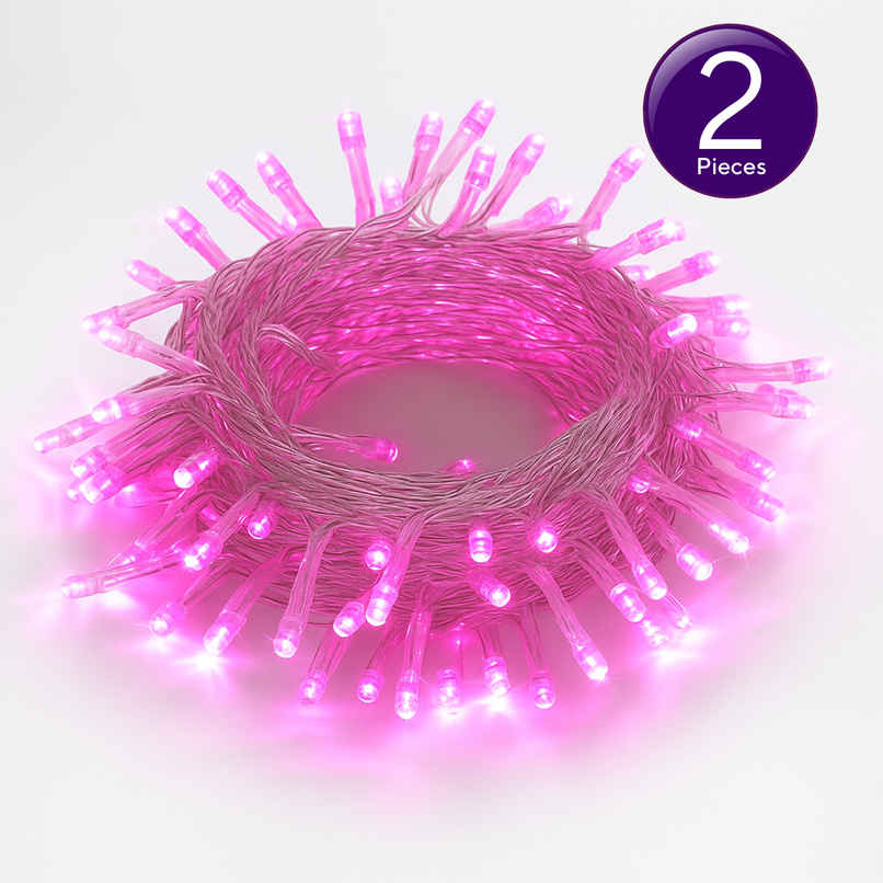 Quace 12M Pink String Light Combo