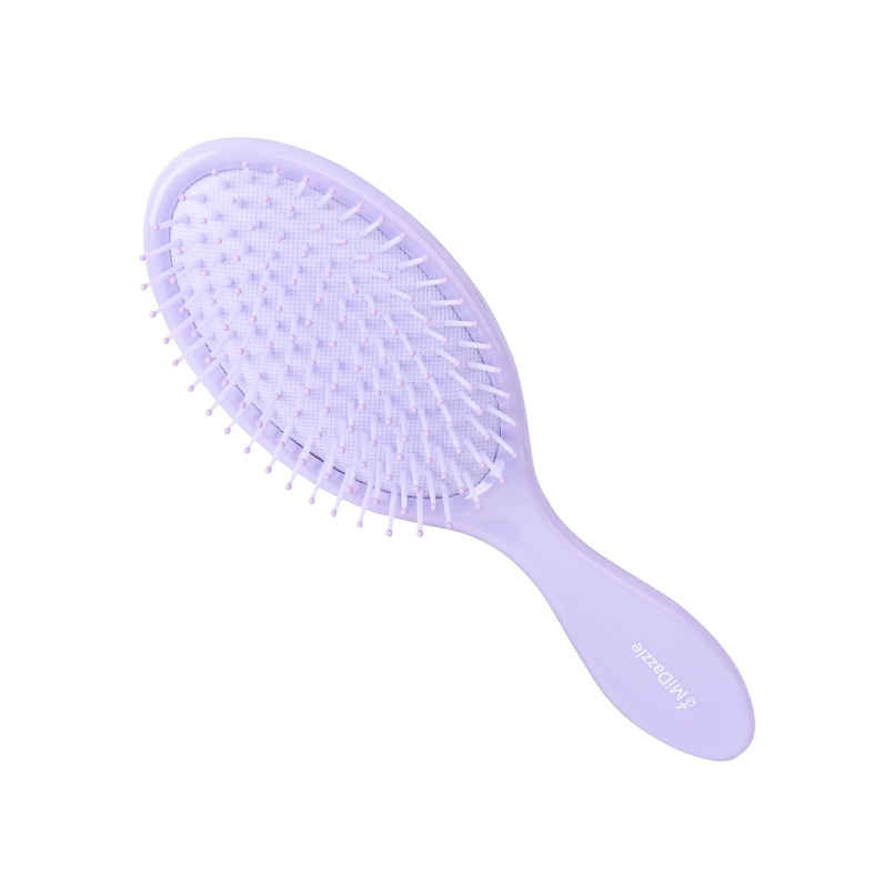 MiDazzle Premium Paddle Lavender floral Hair Brush - M279 MIHB0024 MiDazzle Premium Paddle Lavender floral Hair Brush - M279 MIHB0024