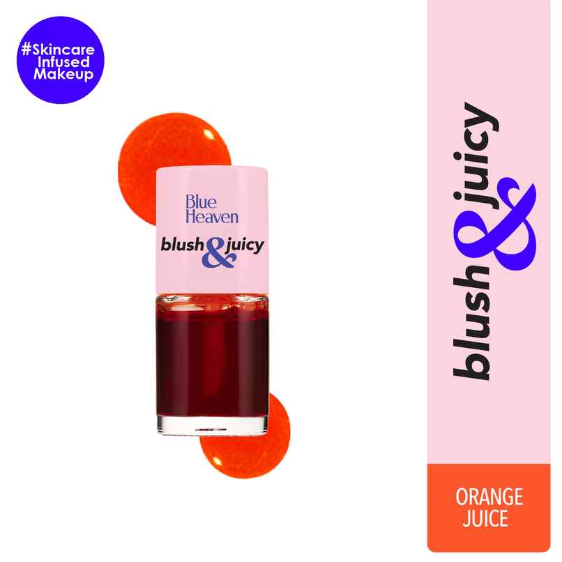Blue Heaven Blush & Juicy Lip & Cheek Tint | Orange Juice Blue Heaven Blush & Juicy Lip & Cheek Tint | Orange Juice