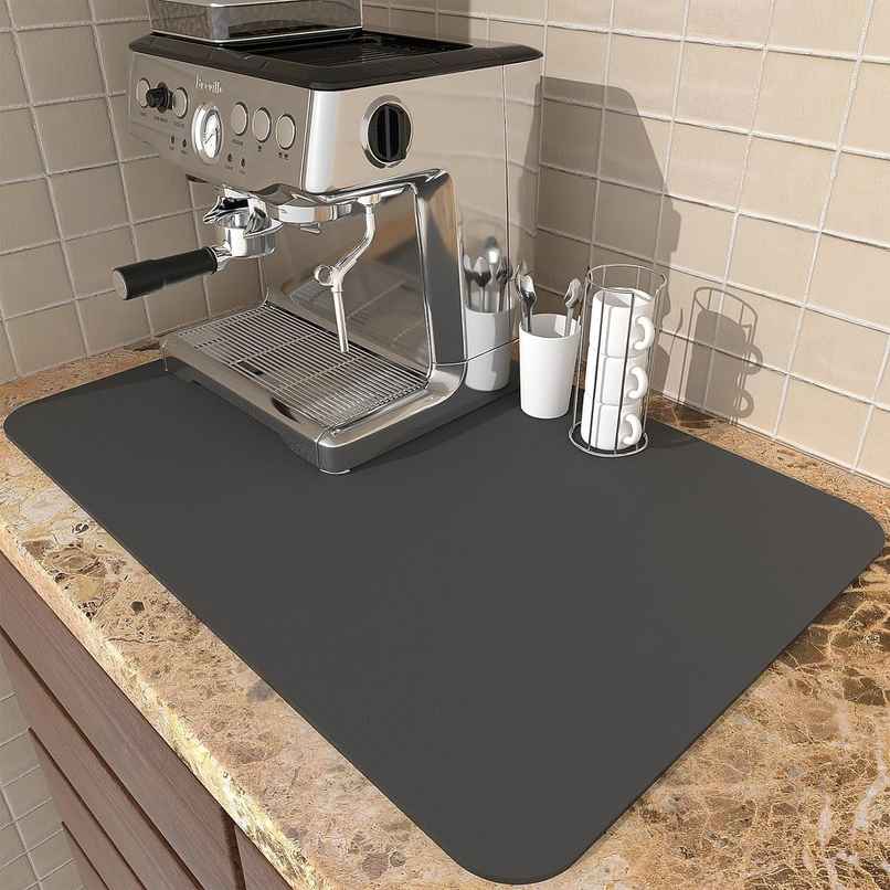 Perpetual Kitchen Mat for Wet Utensils | 2 Pcs | Dish Drying Mat | 30x40 Cm