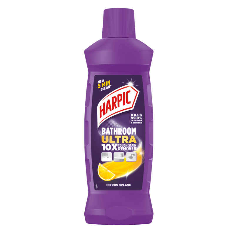 Harpic Bathroom Ultra 10X Tough Stain Remover Citrus Harpic Bathroom Ultra 10X Tough Stain Remover Citrus