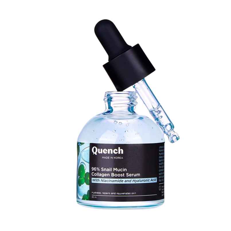 Quench Botanics 96% Snail Mucin Collagen Boost Serum
