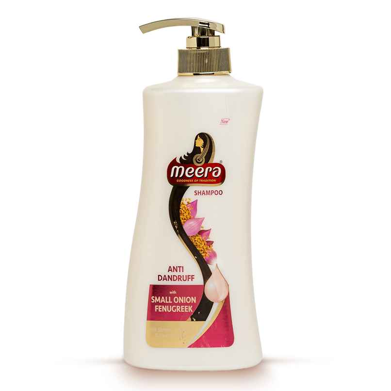 Meera Anti Dandruff Shampoo With Small Onion and Fenugreek