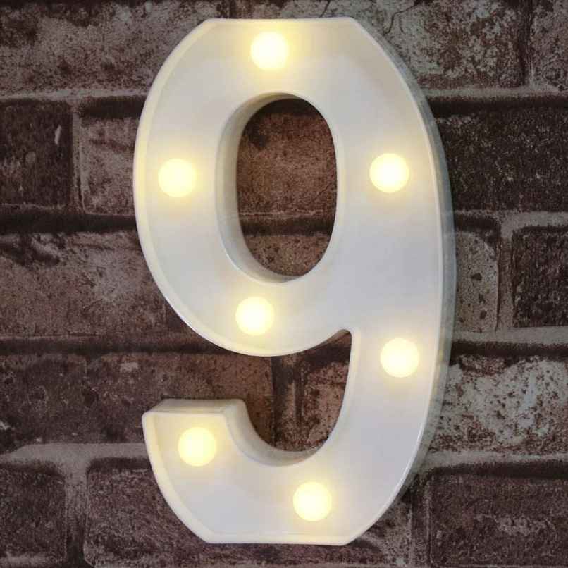 Party Propz Marquee Number Light Letters For Room Decor Lights