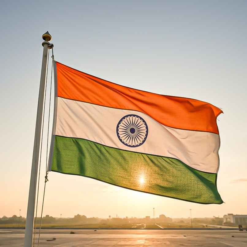 Indian National Flag | Authentic Khadi Fabric | 20 x 30 Inch | Picfest