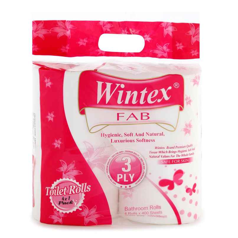 Wintex Fab Toilet Roll 4x1(3Ply)