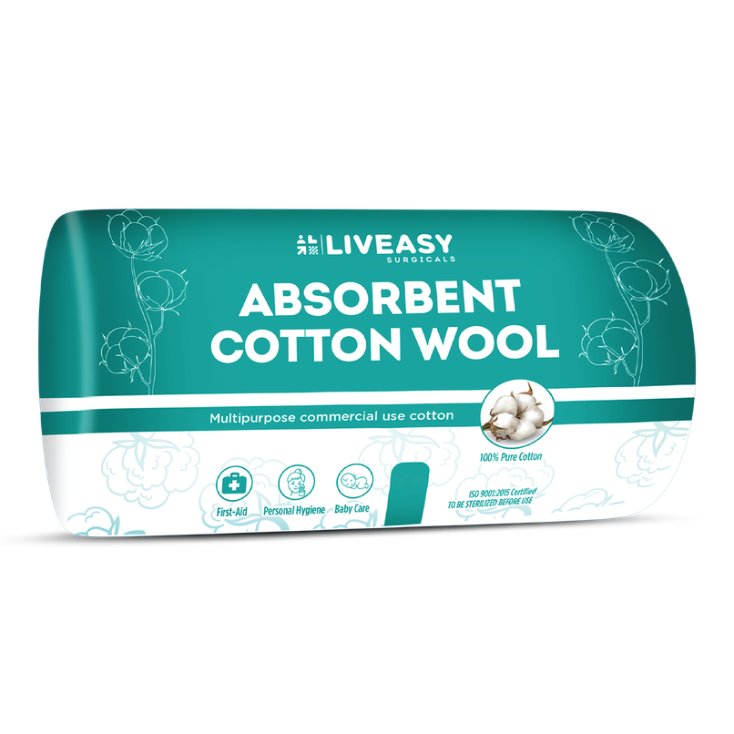 Liveasy Surgical Absorbent Cotton Roll Net