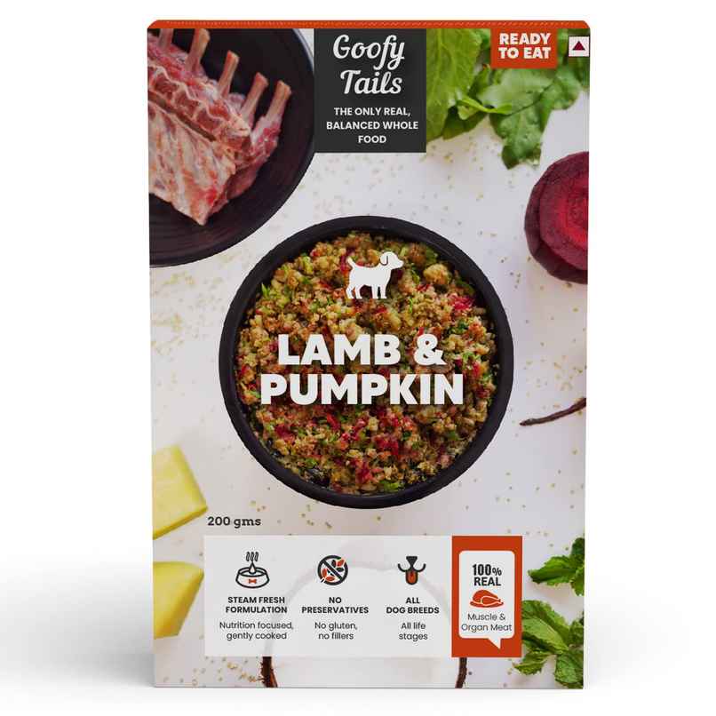 Goofy Tails Lamb & Pumpkin Wet Dog Food