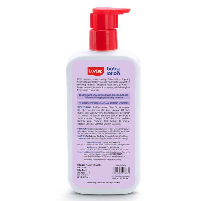 LuvLap Baby Lotion