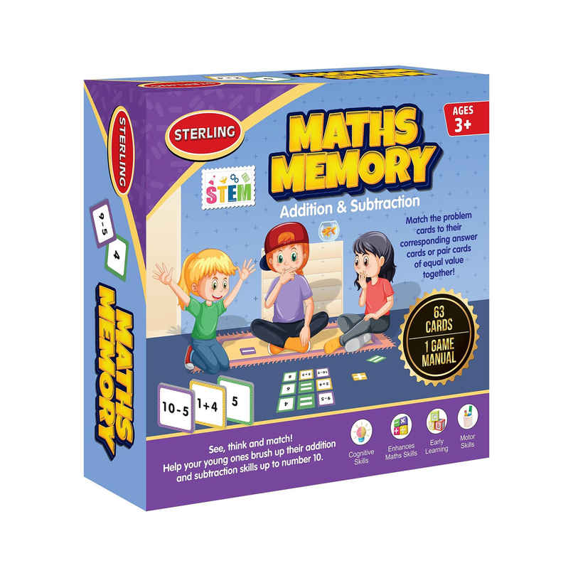 Sterling Maths Memory Card Game