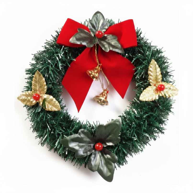Christmas Wreath for Decoration | Reusable Christmas Wreaths for Front Door and Wall | Party Propz