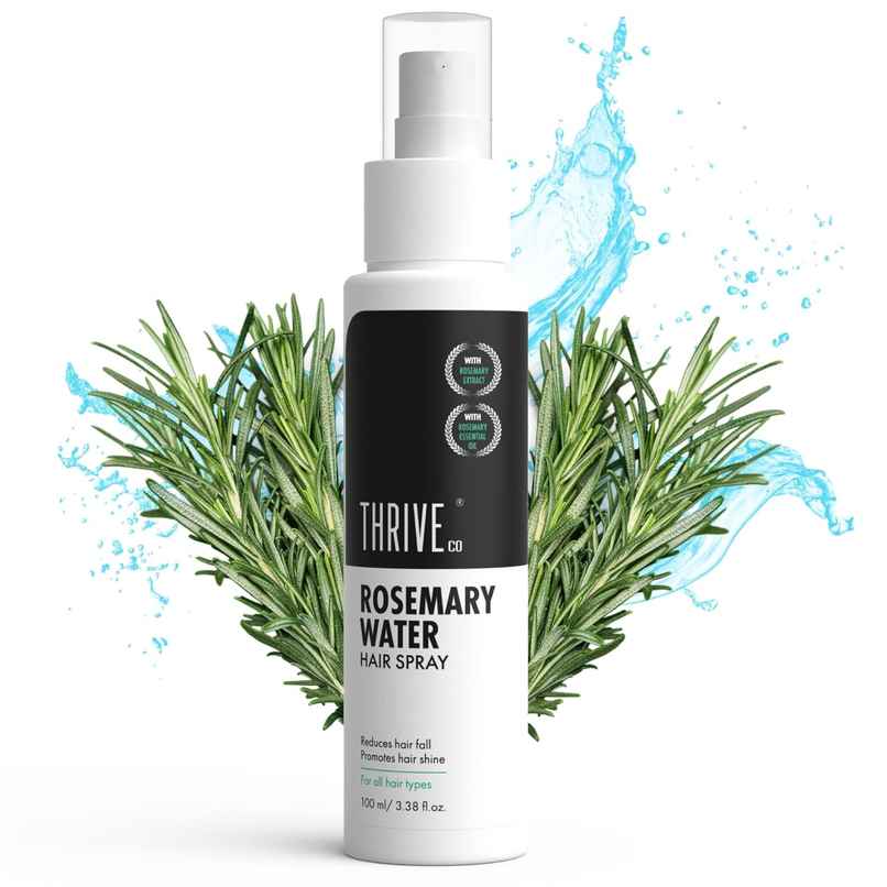 Thriveco Rosemary Water Hair Spray With 100% Natural Rosemary Extract For Men & Women, Thriveco Rosemary Water Hair Spray With 100% Natural Rosemary Extract For Men & Women,