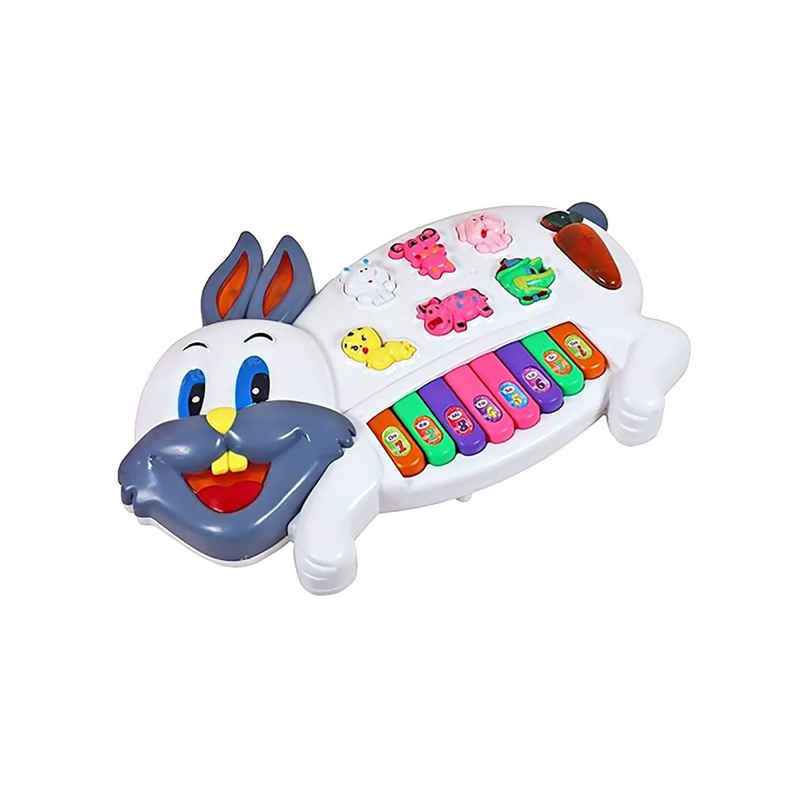 Toyshine Rabbits Musical Piano Musical Toy (Multicolor)