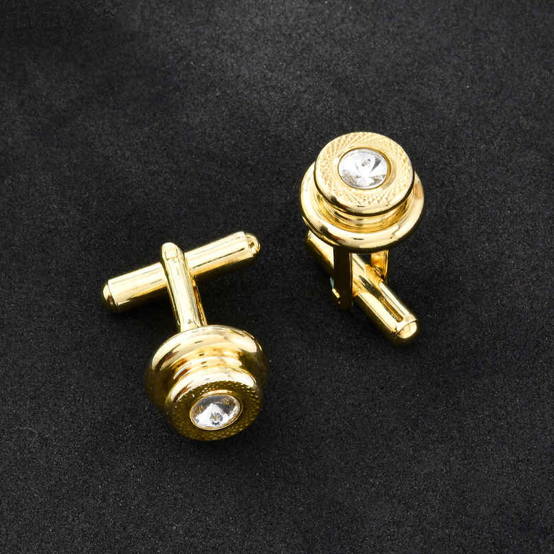 Voylla Elite Gold Men's Cufflinks