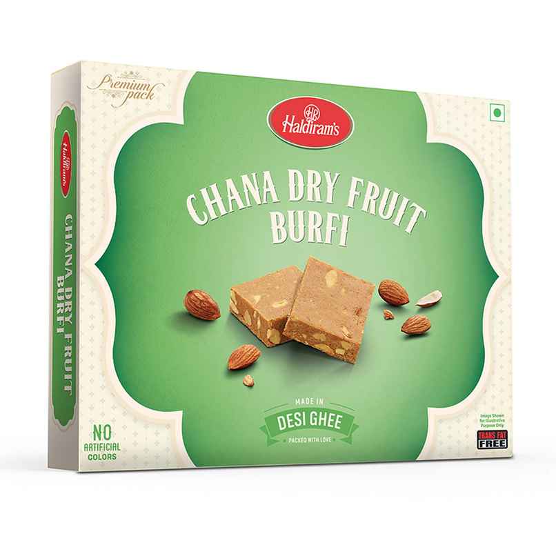 Haldiram'S Chana Dry Fruit Burfi