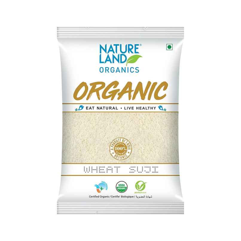 Natureland Organics Wheat Suji Natureland Organics Wheat Suji