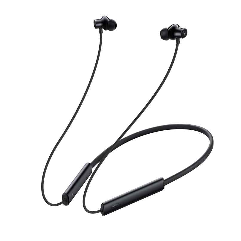 Realme Buds Wireless 3 In-Ear Bluetooth Neckband 30Db Anc Upto 40 Hours Playback - Pure Black Realme Buds Wireless 3 In-Ear Bluetooth Neckband 30Db Anc Upto 40 Hours Playback - Pure Black