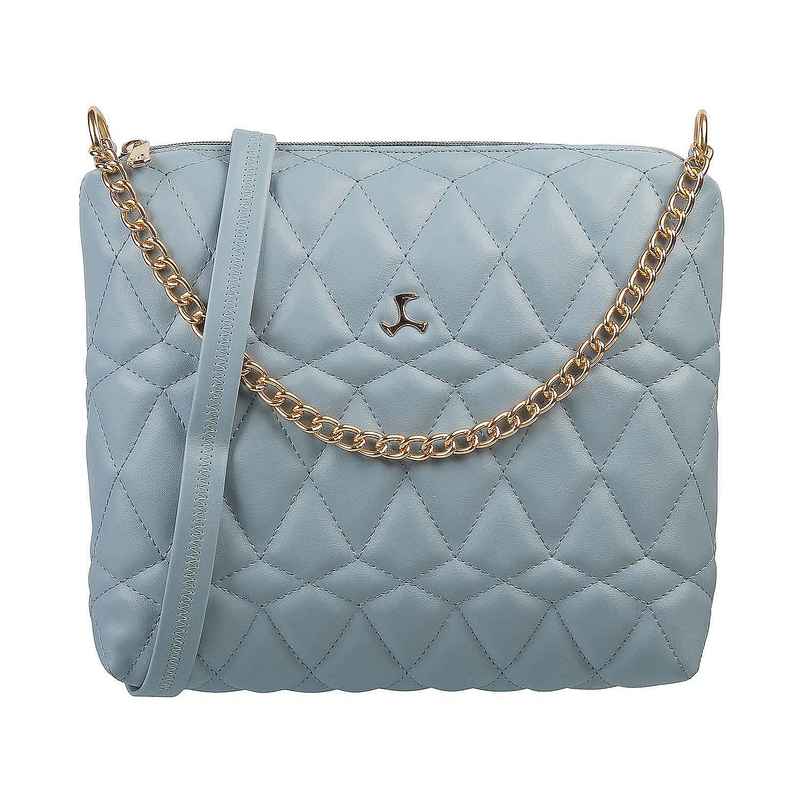 Mochi Blue Synthetic Sling Bag for Women | 66-7673-45 Mochi Blue Synthetic Sling Bag for Women | 66-7673-45
