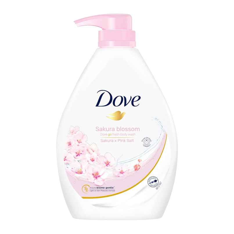 Dove Go Fresh Body Wash | Sakura Blossom & Pink Salt | For Moisturised Skin Dove Go Fresh Body Wash | Sakura Blossom & Pink Salt | For Moisturised Skin