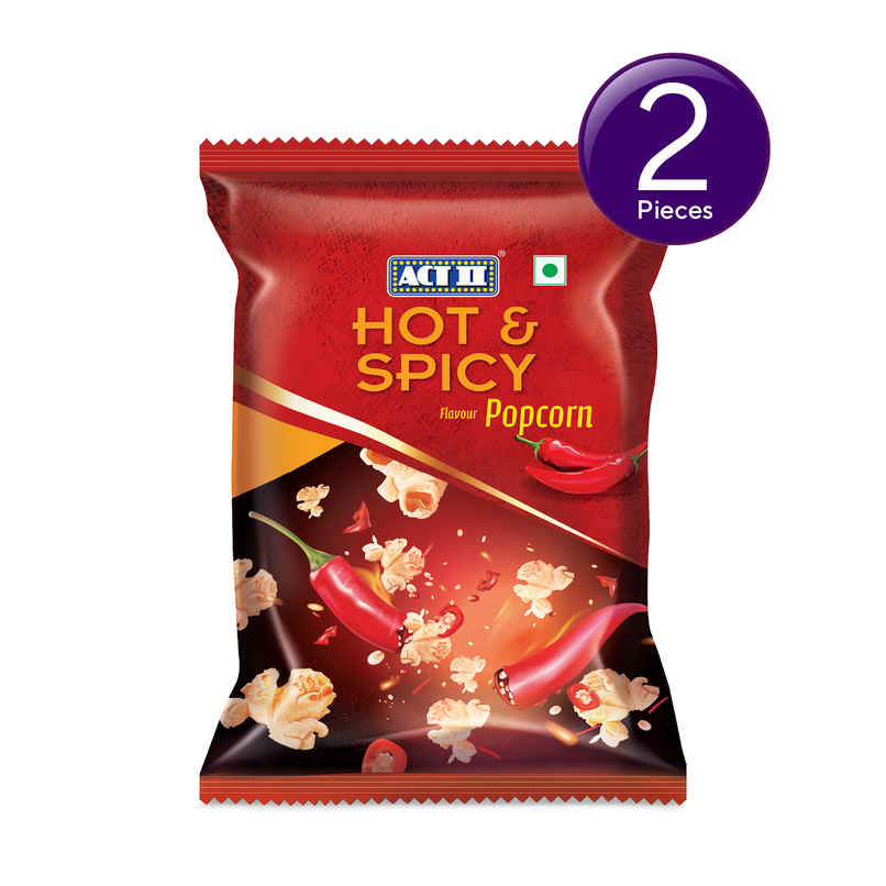 Act Ii Ready To Eat Hot And Spicy Popcorn Combo Act Ii Ready To Eat Hot And Spicy Popcorn Combo