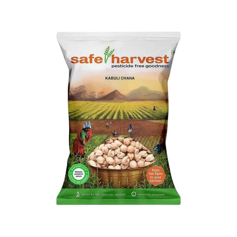 Safe Harvest Pesticide-Free Kabuli Chana | Vegan | Gluten Free