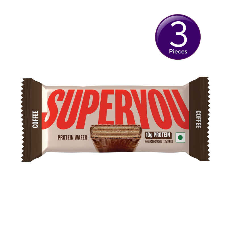 Superyou Coffee Wafer Protein Bar Combo Superyou Coffee Wafer Protein Bar Combo