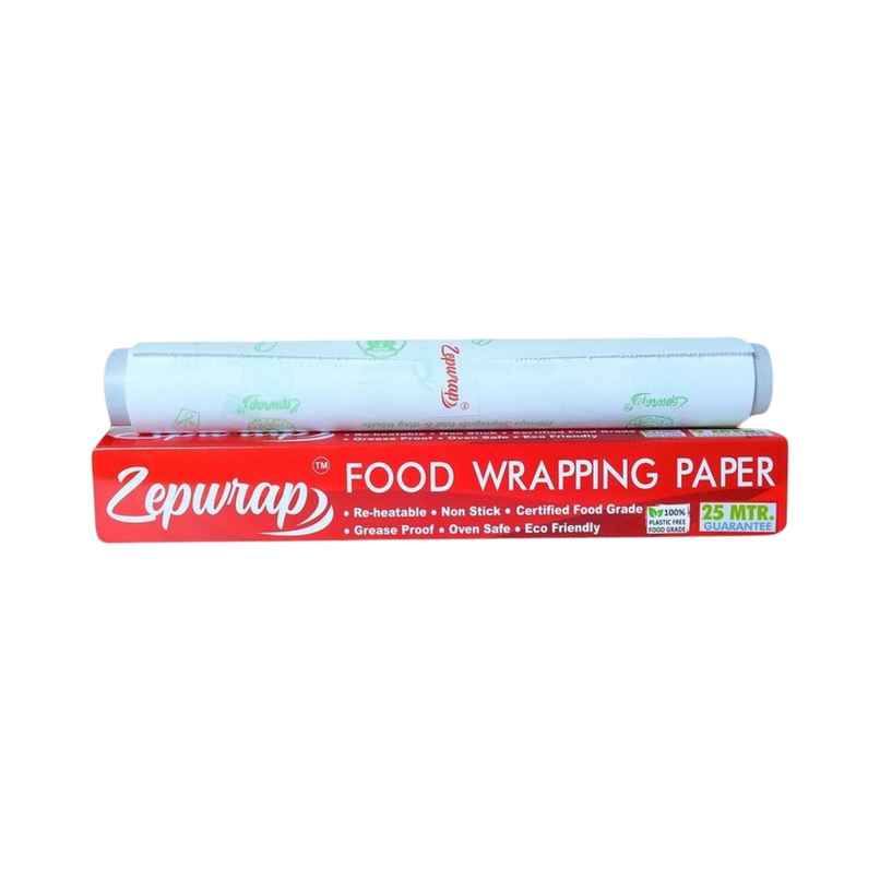 Zepwrap Food Wrapping Paper | 25 m | Durable & Convenient Zepwrap Food Wrapping Paper | 25 m | Durable & Convenient