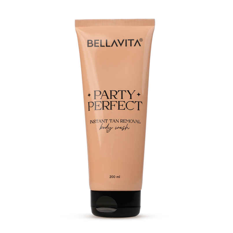 BELLAVITA Party Perfect 2-in-1 Body Wash| Instant Tan Removal | Instant Brightening