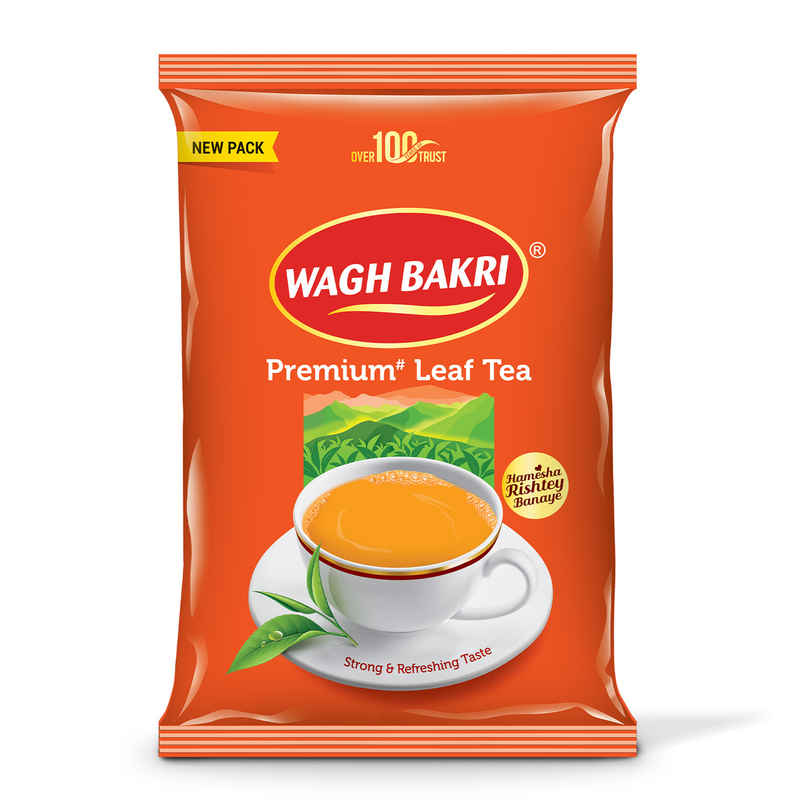 Wagh Bakri Premium Assam Leaf Tea Bold, Aromatic Kadak Chai Wagh Bakri Premium Assam Leaf Tea Bold, Aromatic Kadak Chai