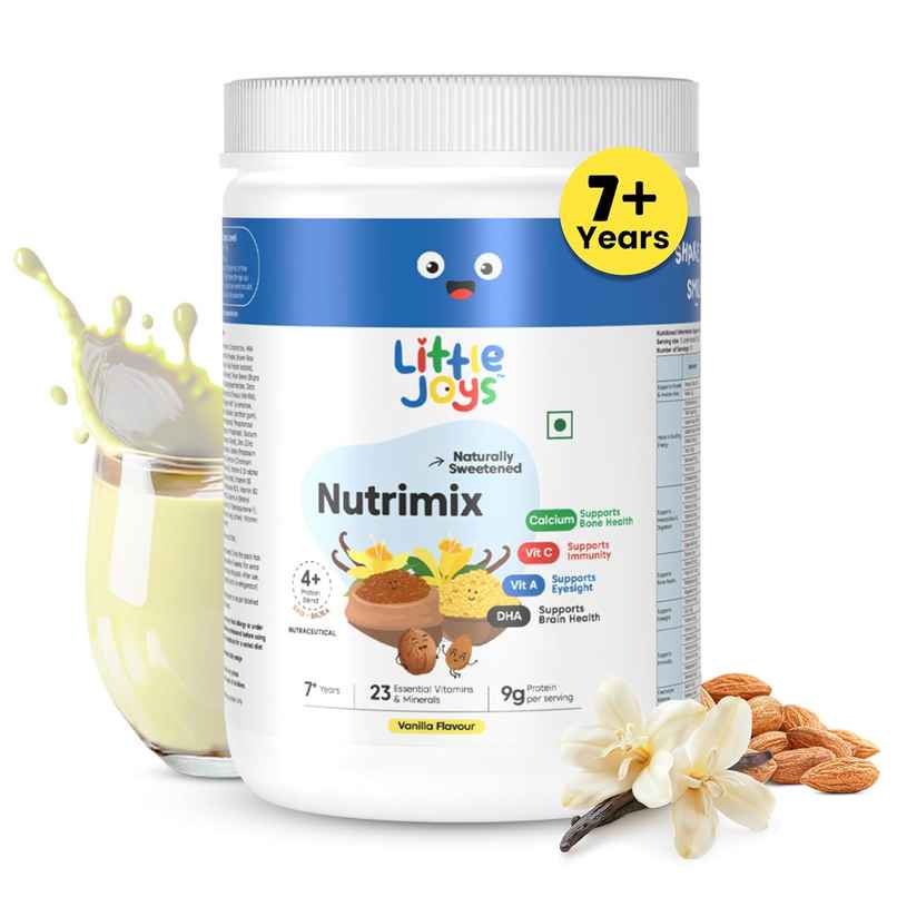 Little Joys Nutrimix For Kids 7-12 Years | Vanilla Flavour Little Joys Nutrimix For Kids 7-12 Years | Vanilla Flavour