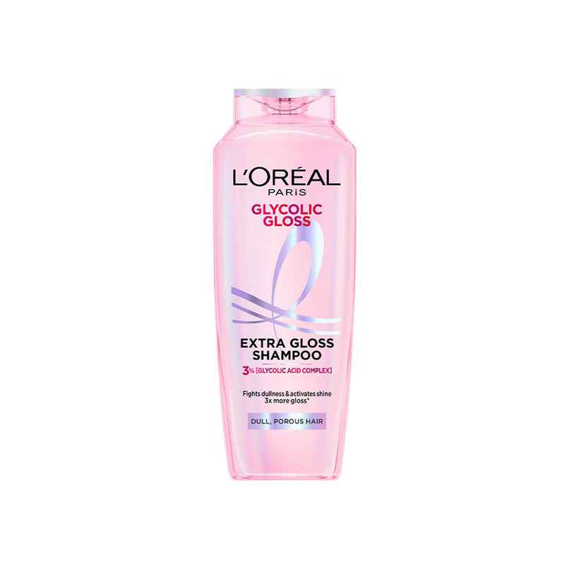 L'Oreal Paris Glycolic Gloss Shampoo | Glycolic Acid for dull hair