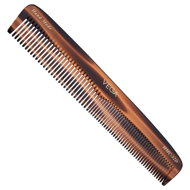 Vega Handcrafted Graduated Dressing Hair Comb made with Cellulose Acetate for Men & Women (HMC-32D) Vega Handcrafted Graduated Dressing Hair Comb made with Cellulose Acetate for Men & Women (HMC-32D)