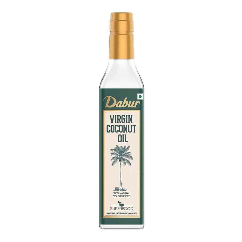 Dabur Virgin Coconut Cold Pressed Oil (Nariyal Oil)