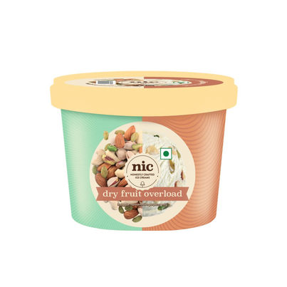 NIC Dryfruit Over Load Ice Cream Cup