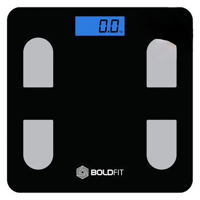 Boldfit Weight Machine For Body Weight Lcd Display Black Max Weight 180 Kgs Boldfit Weight Machine For Body Weight Lcd Display Black Max Weight 180 Kgs