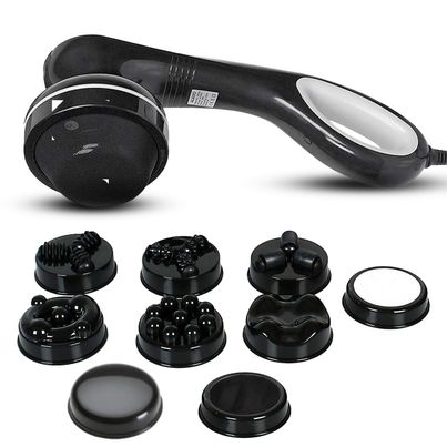 Agaro Relaxo Electric Handheld Full Body Massager With 8 Massage Heads, 5 Mode & 6 Speed Settings Agaro Relaxo Electric Handheld Full Body Massager With 8 Massage Heads, 5 Mode & 6 Speed Settings