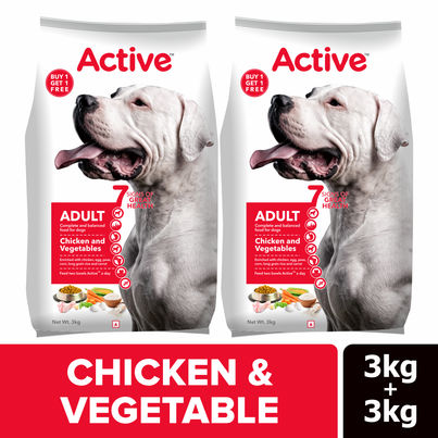 Active Adult Chicken And Vegetables Dry Dog Food