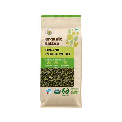 Organic Tattva Moong Dal Whole