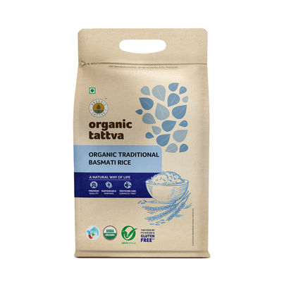 Organic Tattva Traditional Basmati Rice Organic Tattva Traditional Basmati Rice